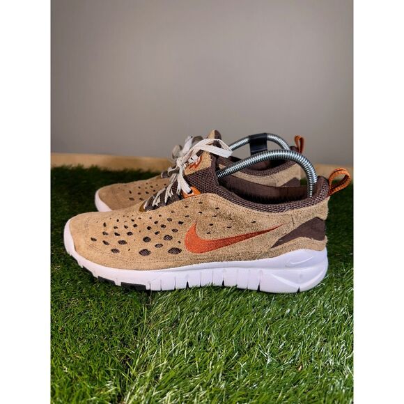 Nike Free Run Trail Dark Driftwood Russet Mens Size 9.5 Running Shoes CW5814-200 - Picture 2 of 10